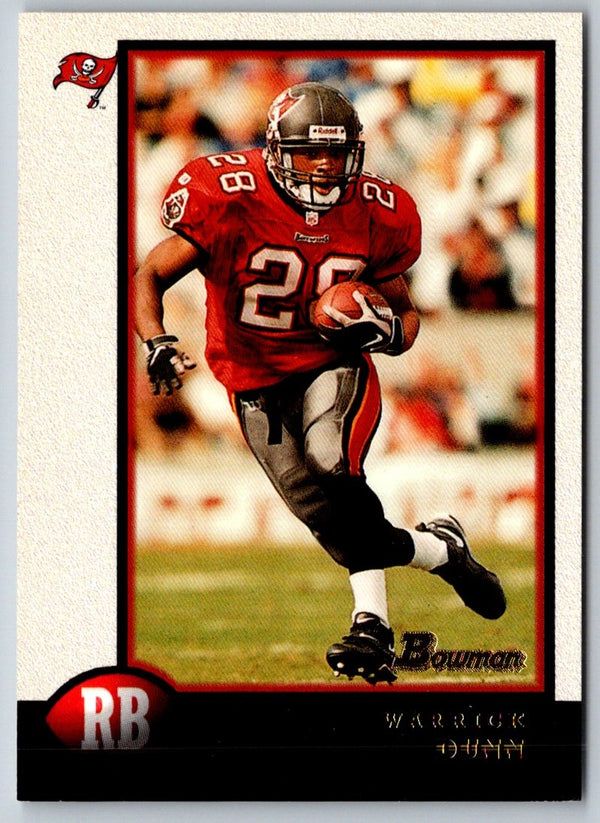 1998 Bowman Warrick Dunn #90