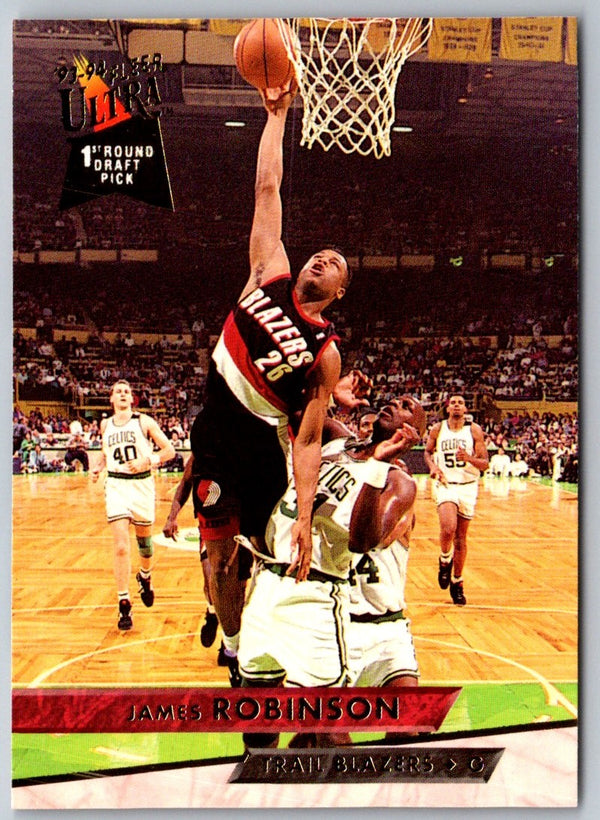 1993 Ultra James Robinson #326 Rookie