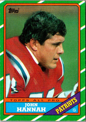 1986 Topps John Hannah #36