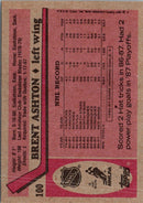 1987 O-Pee-Chee Brent Ashton