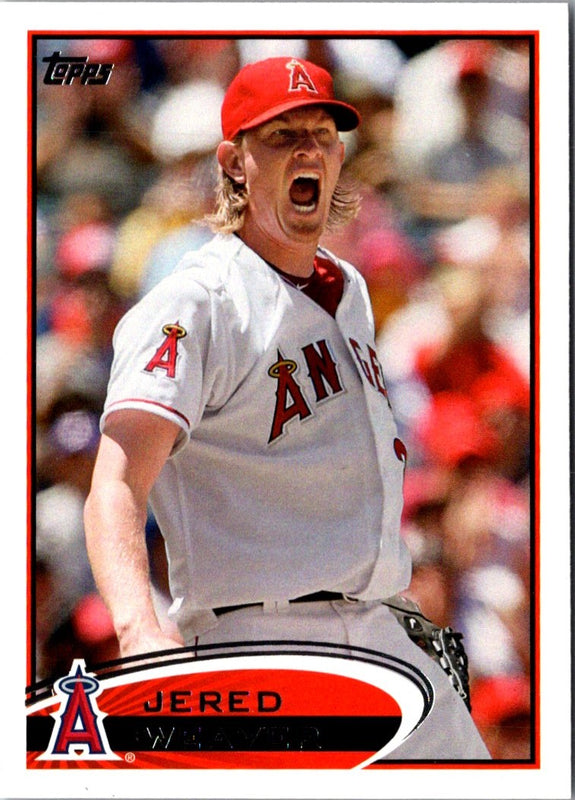 2012 Topps Jered Weaver #250