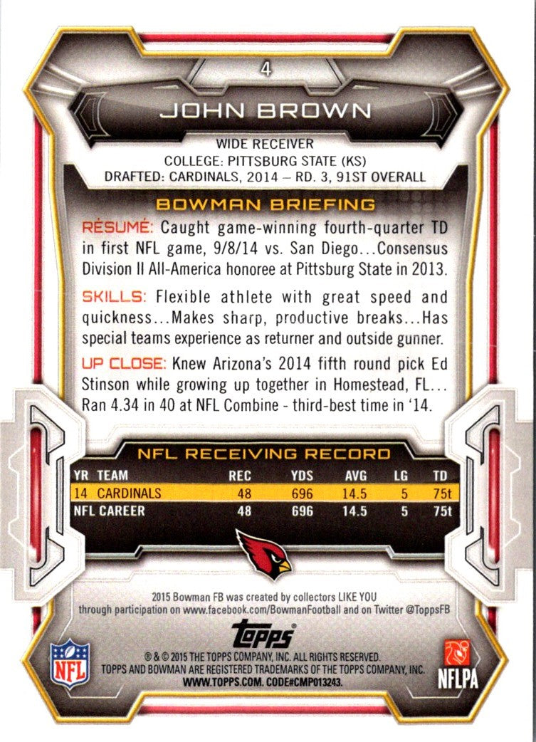 2015 Bowman John Brown