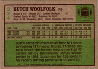 1984 Topps Butch Woolfolk #324