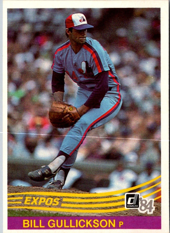 1984 Donruss Bill Gullickson #401
