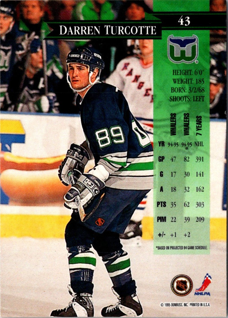 1995 Donruss Darren Turcotte