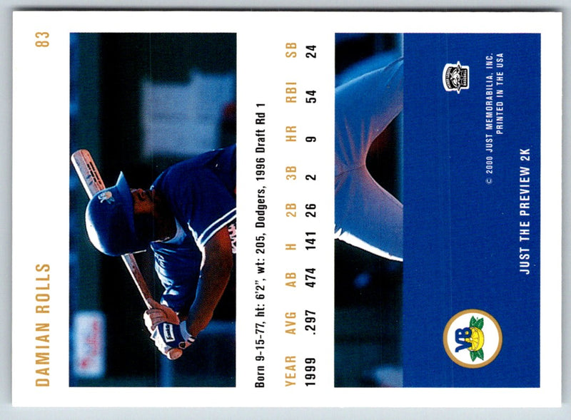 2000 Just Gold Damian Rolls