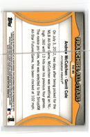 2012 Bowman Chrome Franchise All-Stars Gerrit Cole/Andrew McCutchen