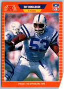 1989 NFL Proset Ray Donaldson