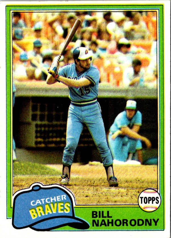 1981 Topps Bill Nahorodny #296