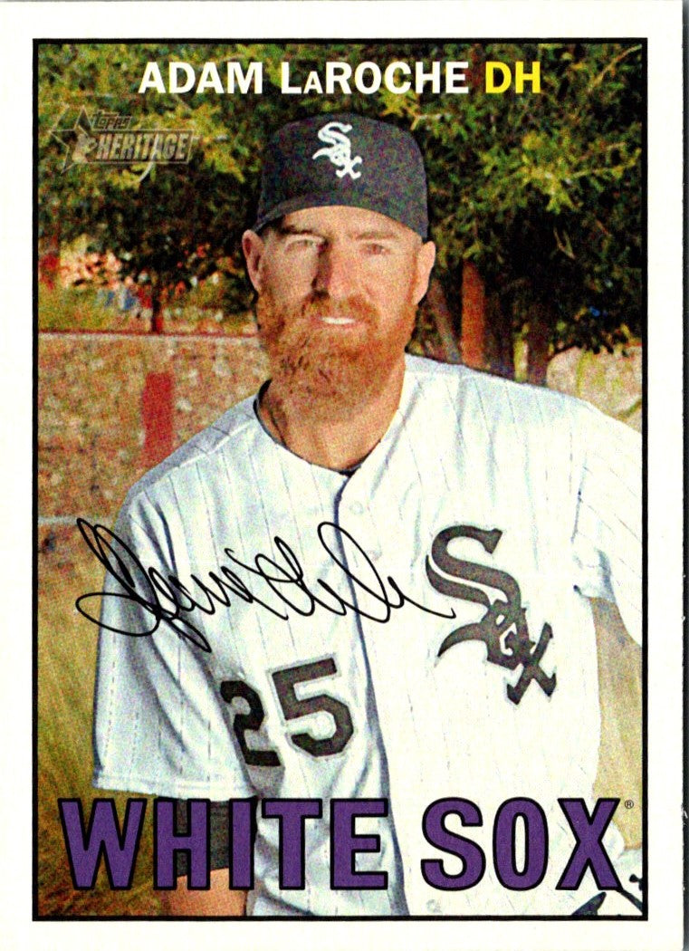 2016 Topps Heritage Adam LaRoche