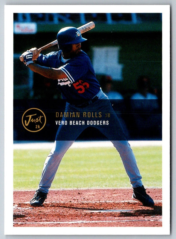 2000 Just Gold Damian Rolls #83