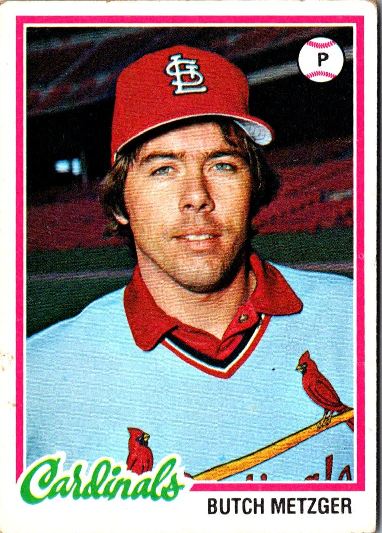 1978 Topps Butch Metzger