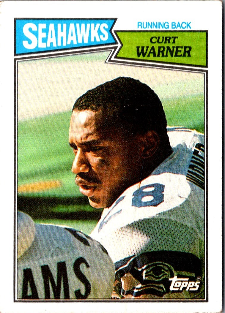 1987 Topps Curt Warner