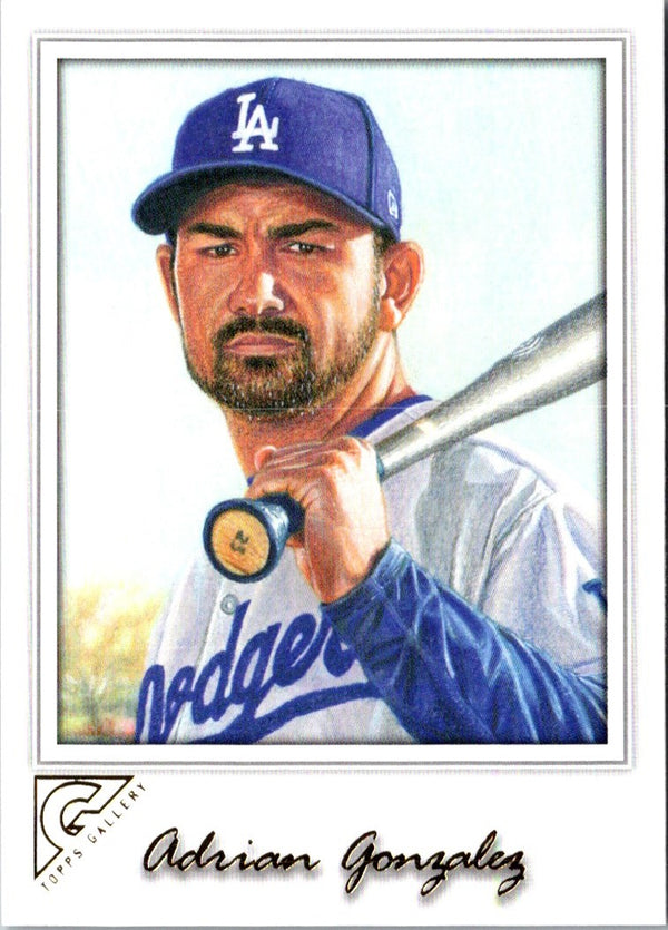 2017 Topps Gallery Adrian Gonzalez #118