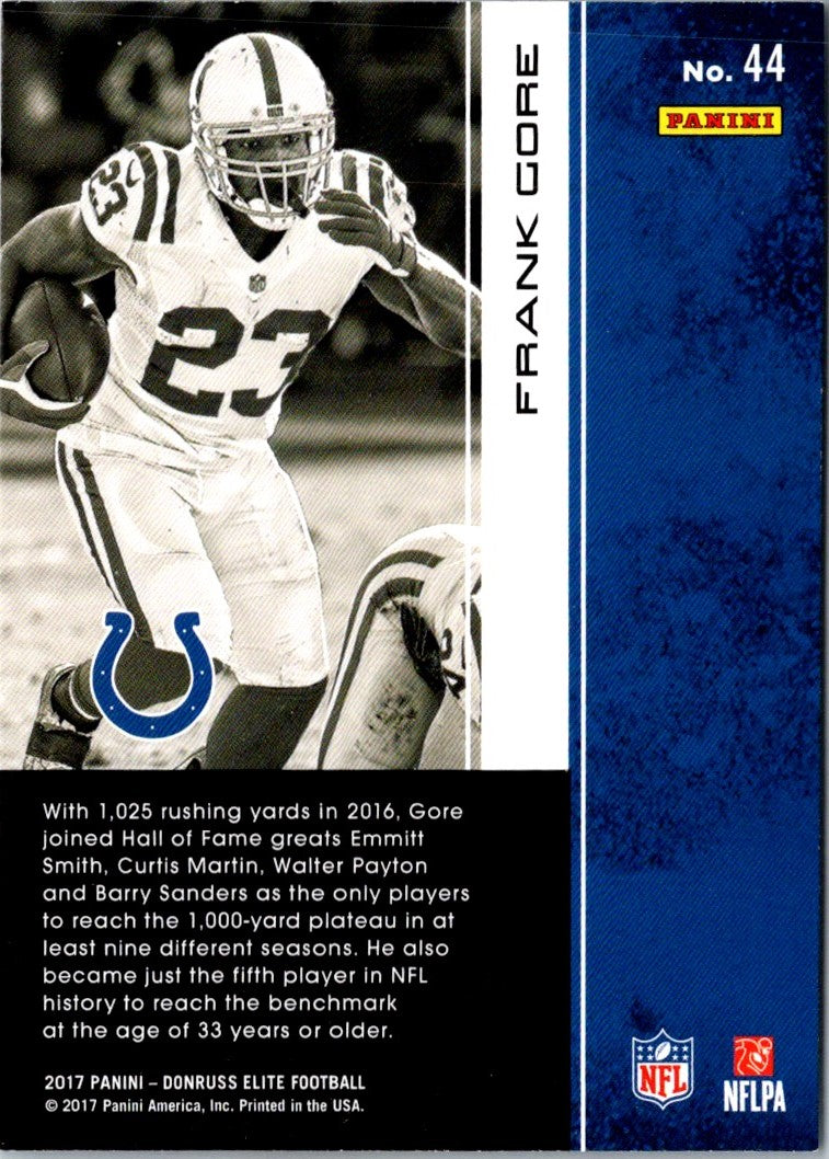 2016 Panini Frank Gore