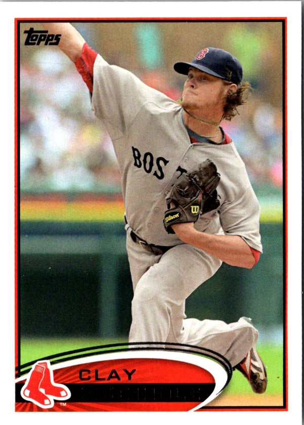 2012 Topps Clay Buchholz #247