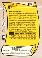 1988 Pacific Legends I Dick Groat #108