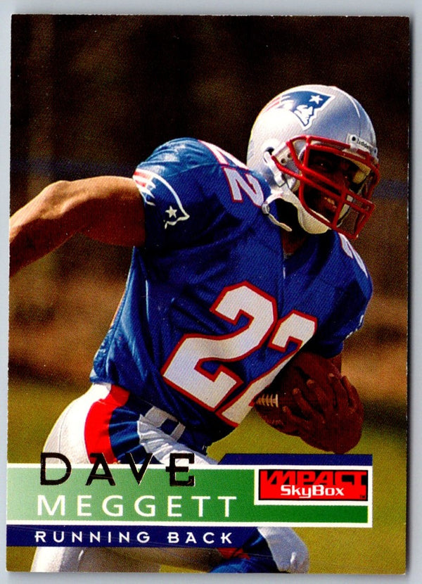 1995 SkyBox Impact Dave Meggett #103