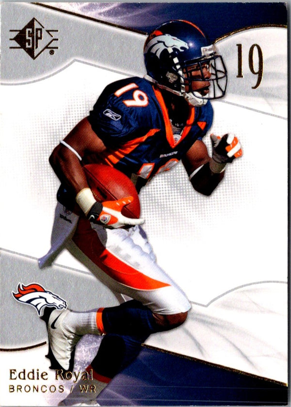 2009 SP Eddie Royal #71