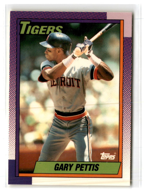 1990 Topps Tiffany Gary Pettis #512