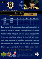 1999 Upper Deck Gold Reserve Shawn Bates #20