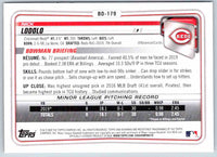 2020 Bowman Nick Lodolo #BD-179