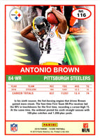 2019 Score Antonio Brown #116