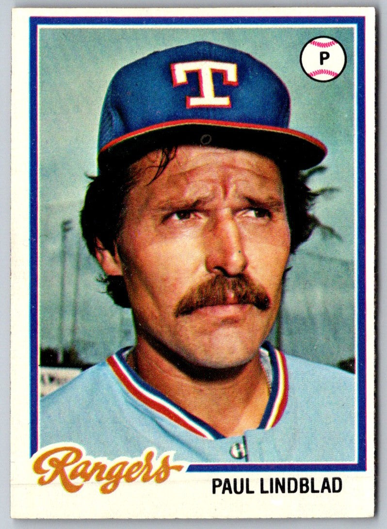 1978 Topps Paul Lindblad