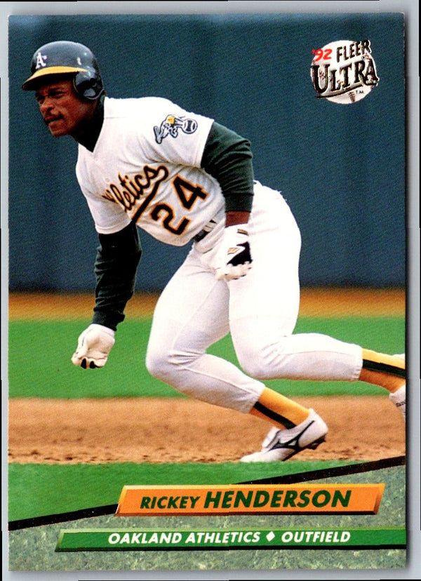 1992 Ultra Rickey Henderson #114