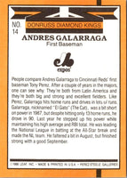 1989 Diamond Kings Andres Galarraga #14