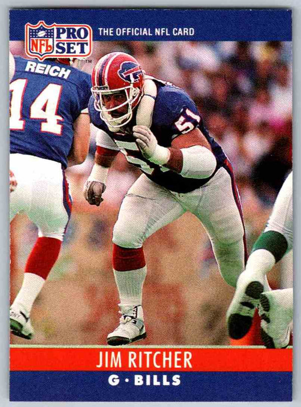 1990 Pro Set Jim Ritcher #45