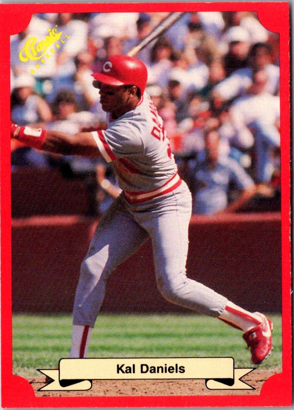 1988 Classic Red Kal Daniels #161