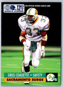 1991 Proset World League Greg Coauette