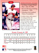 2001 Donruss Studio Sean Casey
