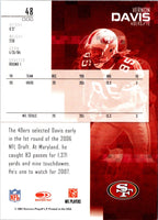 2007 Leaf Rookies & Stars Vernon Davis #48