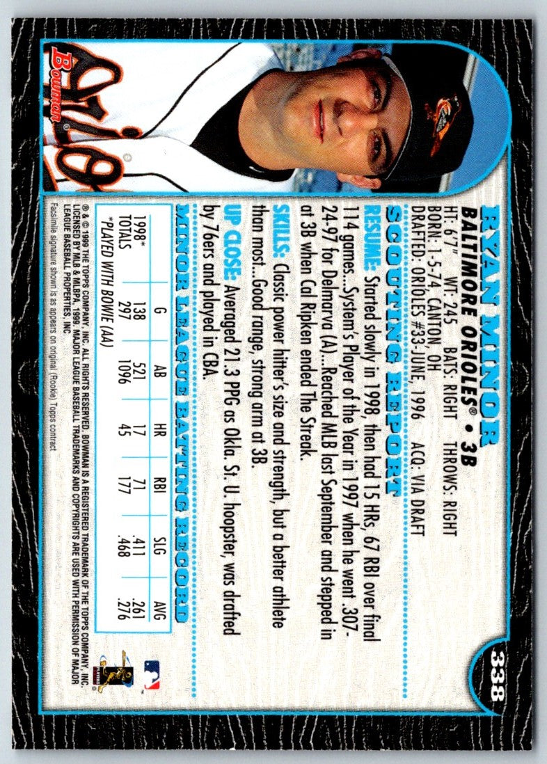 1999 Bowman Ryan Minor