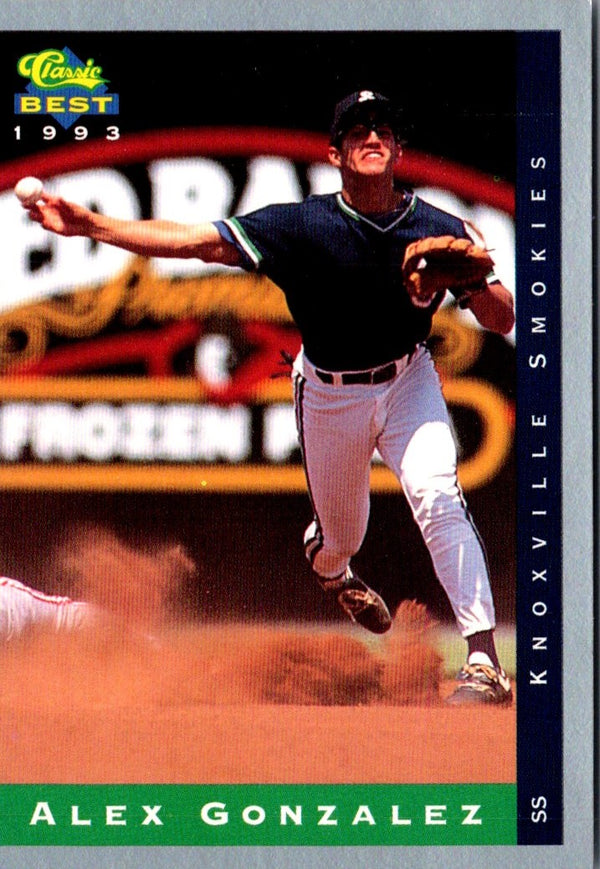 1993 Classic Best Alex Gonzalez #51