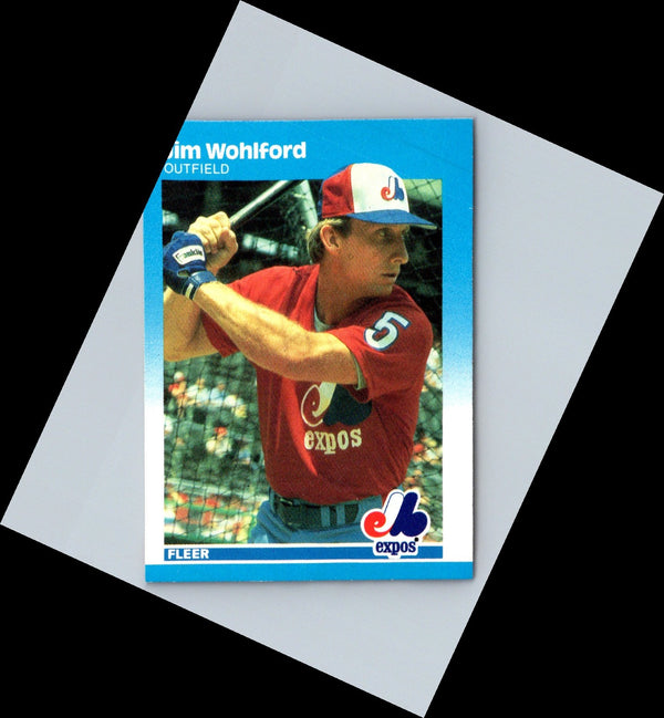 1987 Fleer Jim Wohlford #336