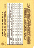 1985 Leaf Dave Stieb #54