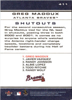 2001 Fleer Platinum Greg Maddux #411