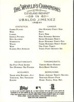 2012 Topps Allen & Ginter Ubaldo Jimenez #174
