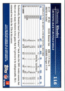 2009 Topps Dominic Rhodes