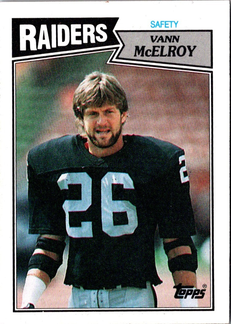 1987 Topps Vann McElroy