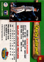 1993 Stadium Club Texas Rangers Charlie Leibrandt #16
