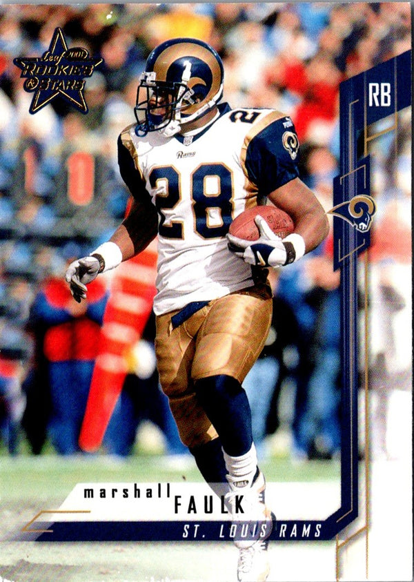 2001 Leaf Rookies & Stars Marshall Faulk #61