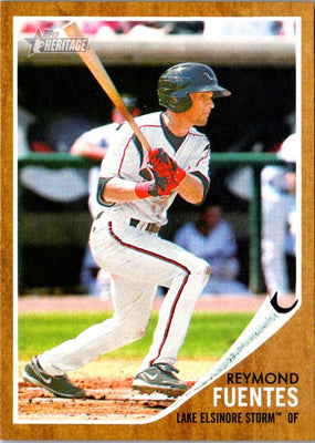 2011 Topps Heritage Minor League Reymond Fuentes #116