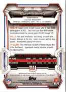 2015 Bowman Eli Manning