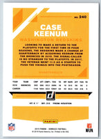 2019 Donruss Case Keenum #240