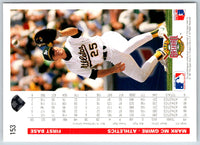1992 Upper Deck Mark McGwire #153
