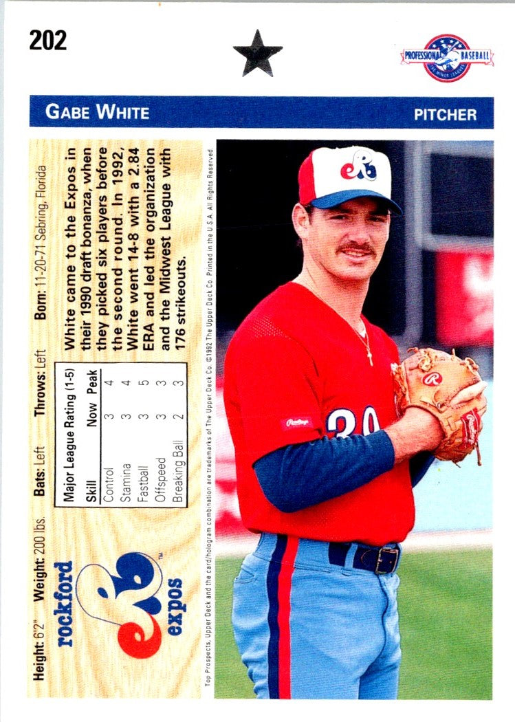 1992 Upper Deck Minors Gabe White